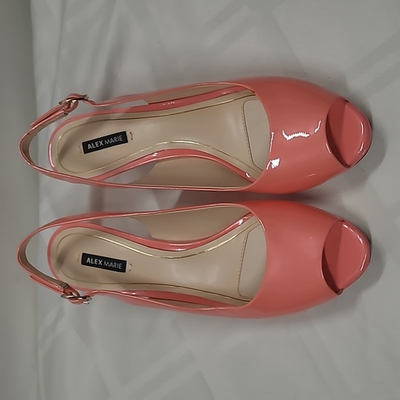 Alex Marie Women's Slingback PeepToe  Shoe - Picture 2 of 8